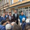 Neue Trinkwasserbrunnen in Rehauer Innenstadt eingweiht