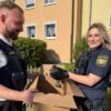 Hofer Polizei rettet Turmfalken