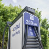 Neue öffentliche Schnellladestation für E-Autos an der B15 in Hof