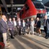 Verkehrsministerium Ulrich Lange besucht Hof